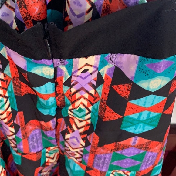 Spaghetti strap romper shorts multicolored - Picture 6 of 6